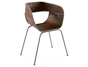 3D scoop chair model