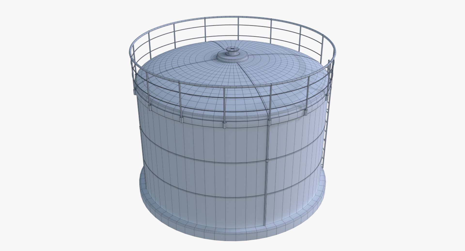 Oil Cistern 3d Model