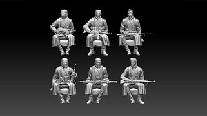 German soldiers ww2 3D