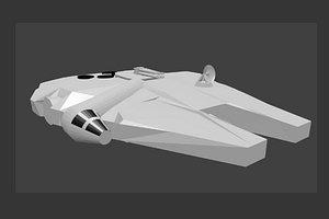 Millenium Falcon Blender Models for Download | TurboSquid