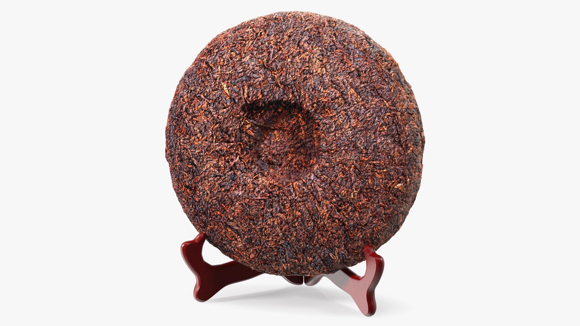 Ripe Premium Puer Tea on Stand 3D model preview