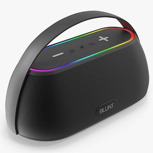 BLUNT Soundwave T4 Bluetooth Speaker With Handle Black