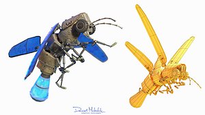 Lightning Bug PBR RIG+ANIM