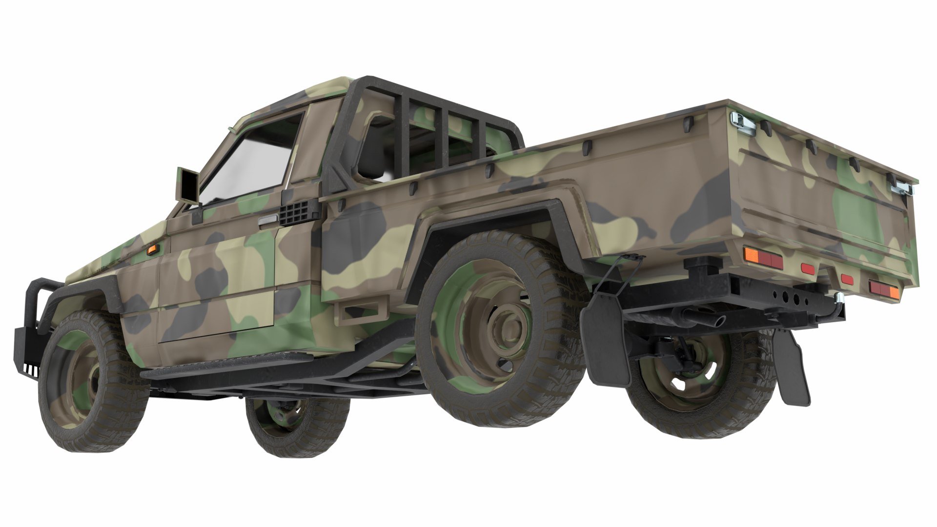 Toyota FZJ75 3D Model - TurboSquid 1760643