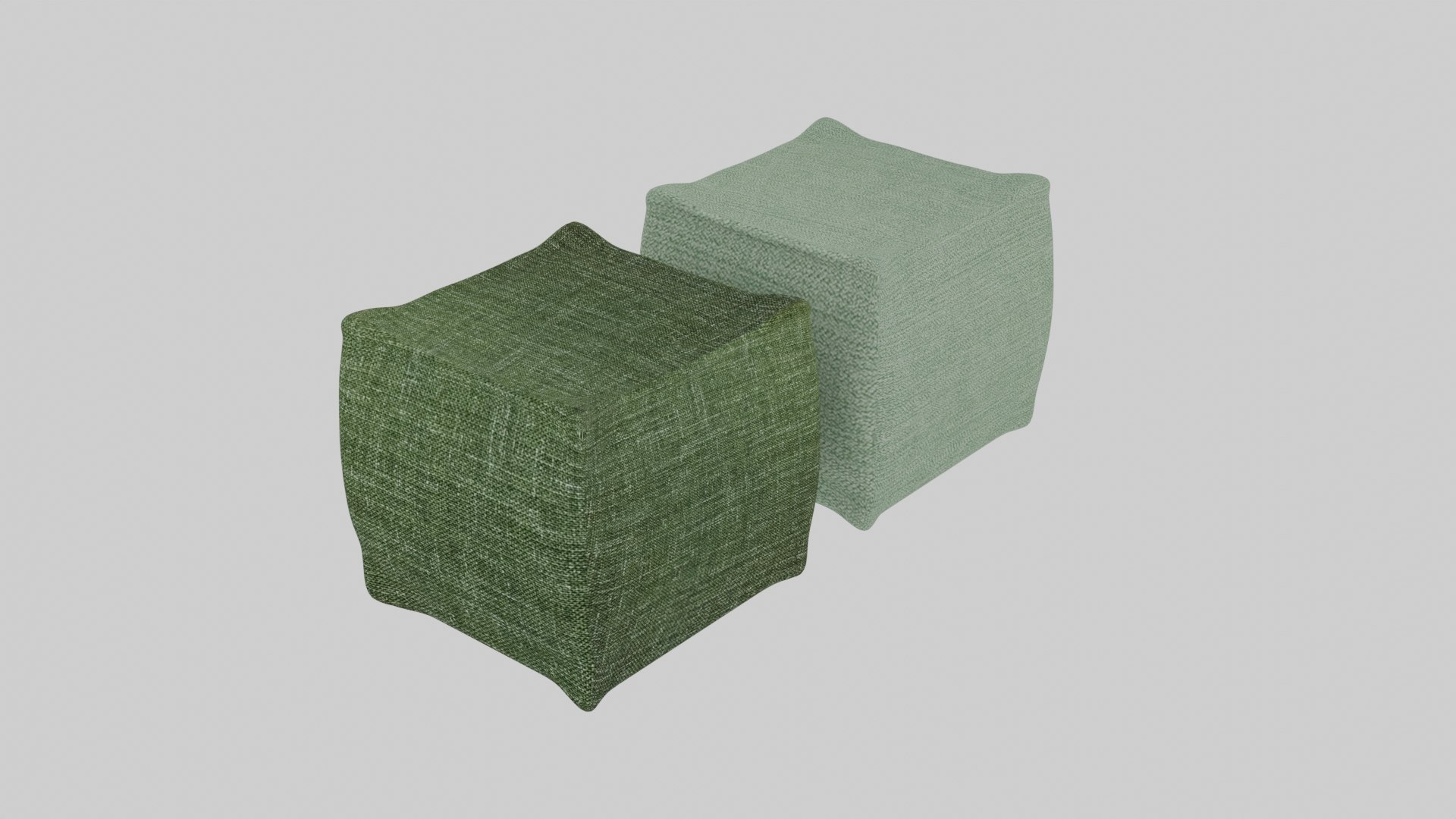 Puffy Stool Model - TurboSquid 2110802