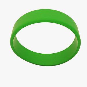Silicone Wristband 3D