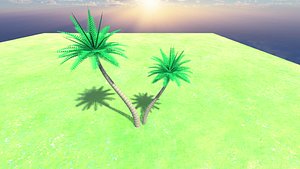 Palm tree 3D model
