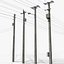 Power Transmission Line - Complete Set