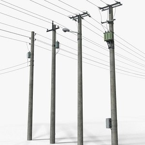 Power Transmission Line - Complete Set