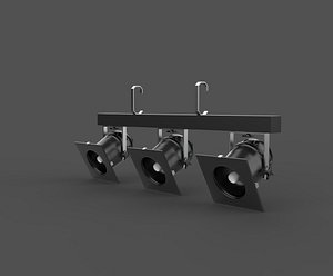 3D Focus Par 02 3D model
