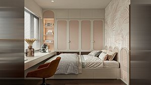 Children room of sneech 02 - MAX FBX OBJ SKP Simlab Collada 3D