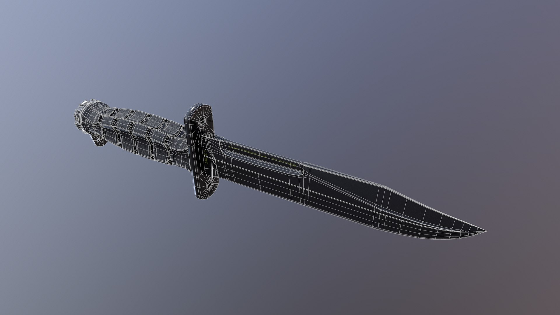 3D model extrema ratio bowie knife - TurboSquid 1456261