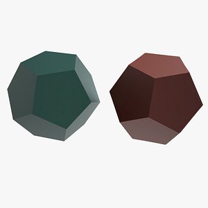 Dodecahedron 3D model