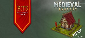 Medieval Fantasy RTS Buildings Pack