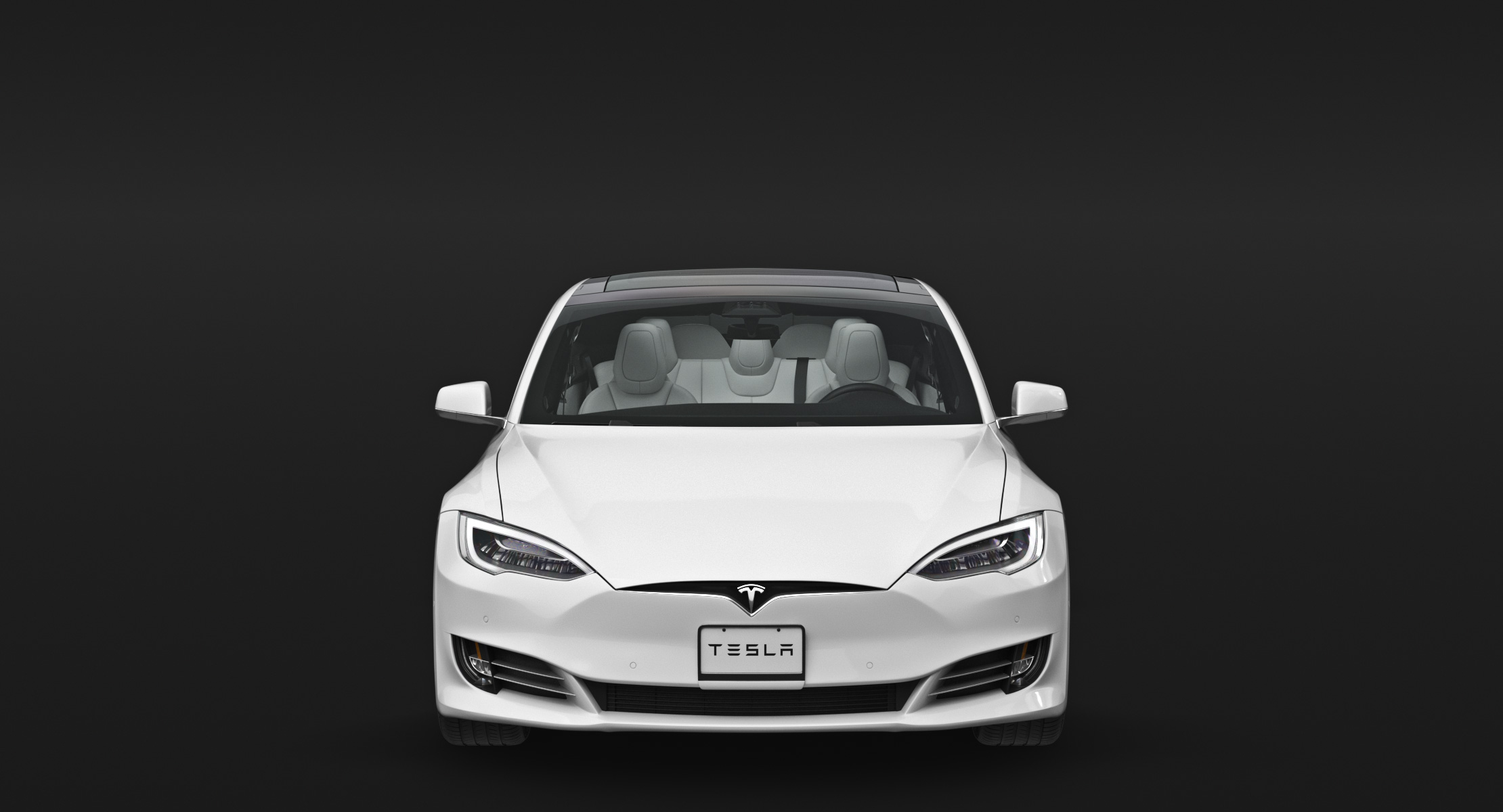 3D tesla s p100d model - TurboSquid 1543330