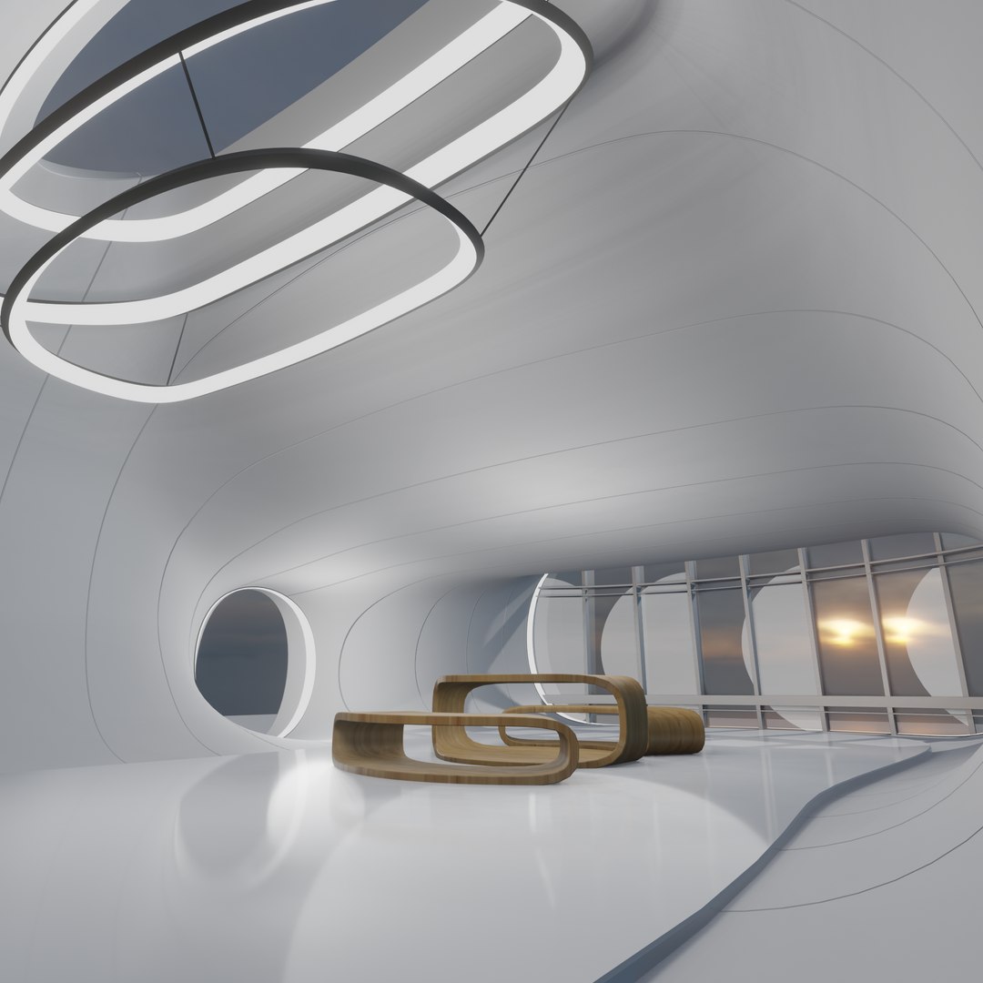 3D Sci Fi Interior Model - TurboSquid 2123626