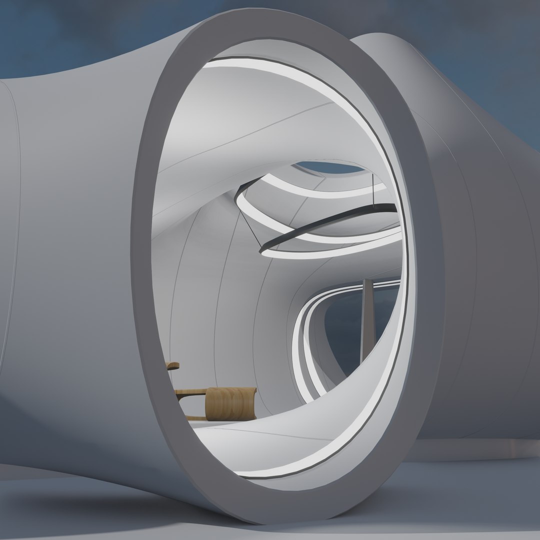 3D Sci Fi Interior Model - TurboSquid 2123626