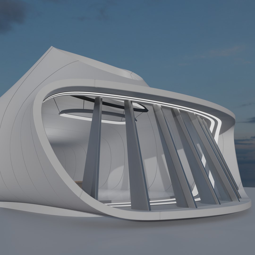 3D Sci Fi Interior Model - TurboSquid 2123626