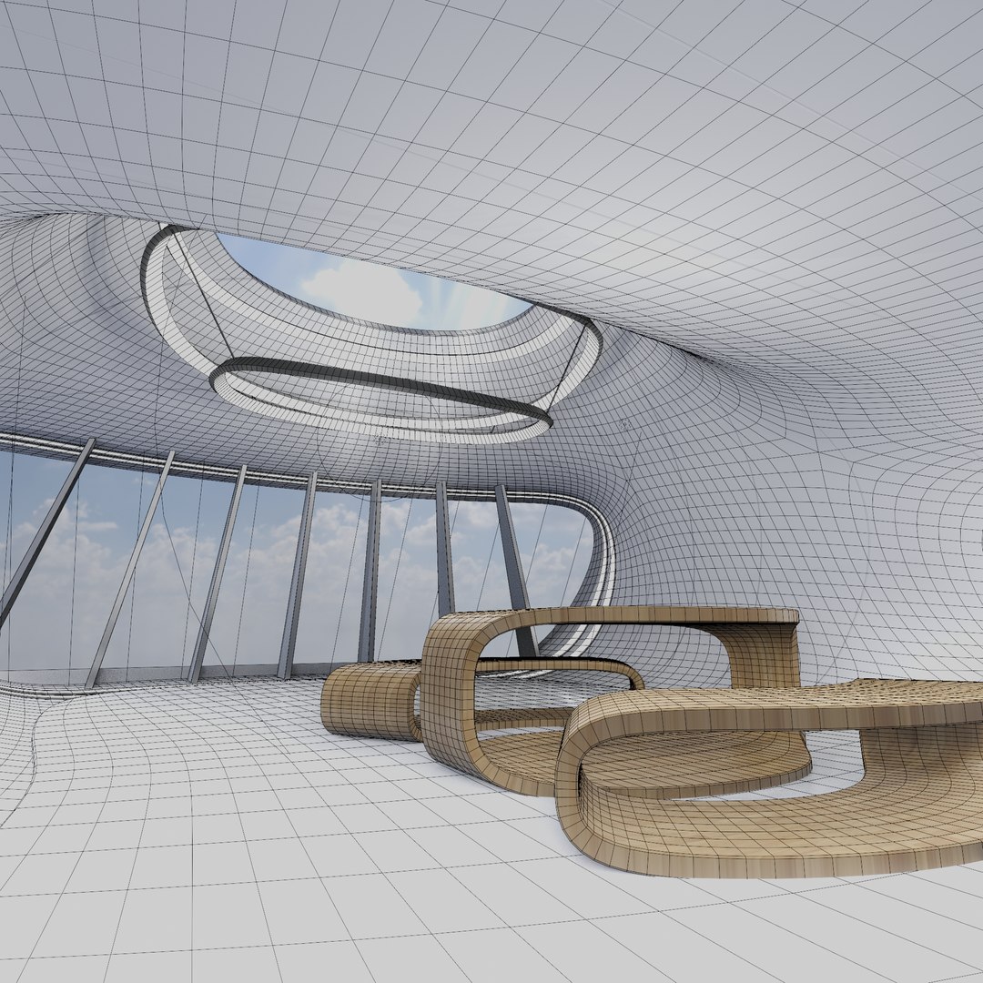3D Sci Fi Interior Model - TurboSquid 2123626