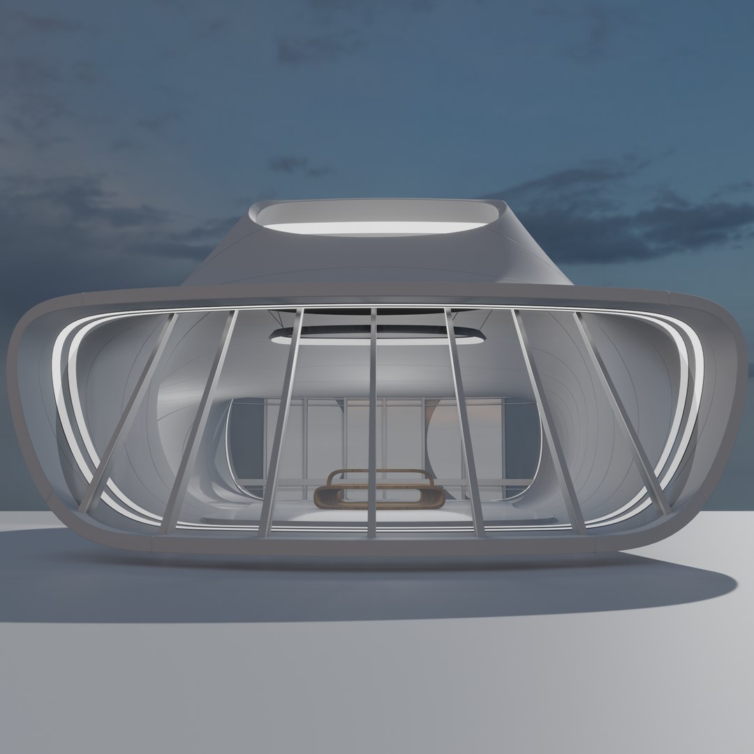 3D Sci Fi Interior Model - TurboSquid 2123626