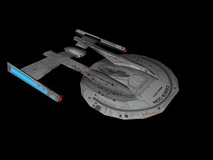 Akira Class Lowpoly