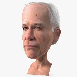 3D Cartoon Joe Biden Head model