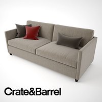 Crate and Barrel Dryden Apartment Sofa