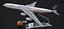 AIRBUS A340-300 MODEL SQ 50TH ANNIVERSARY 2024 3D