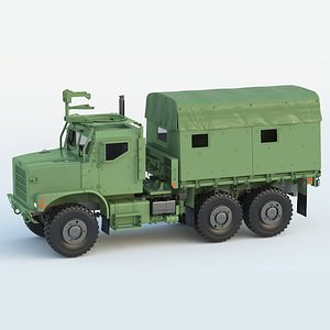 MTVR MK23 Standard Military Truck 3D
