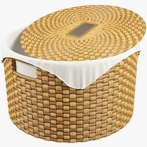 laundry basket 3D model