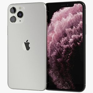 3D realistic apple iphone 11 model
