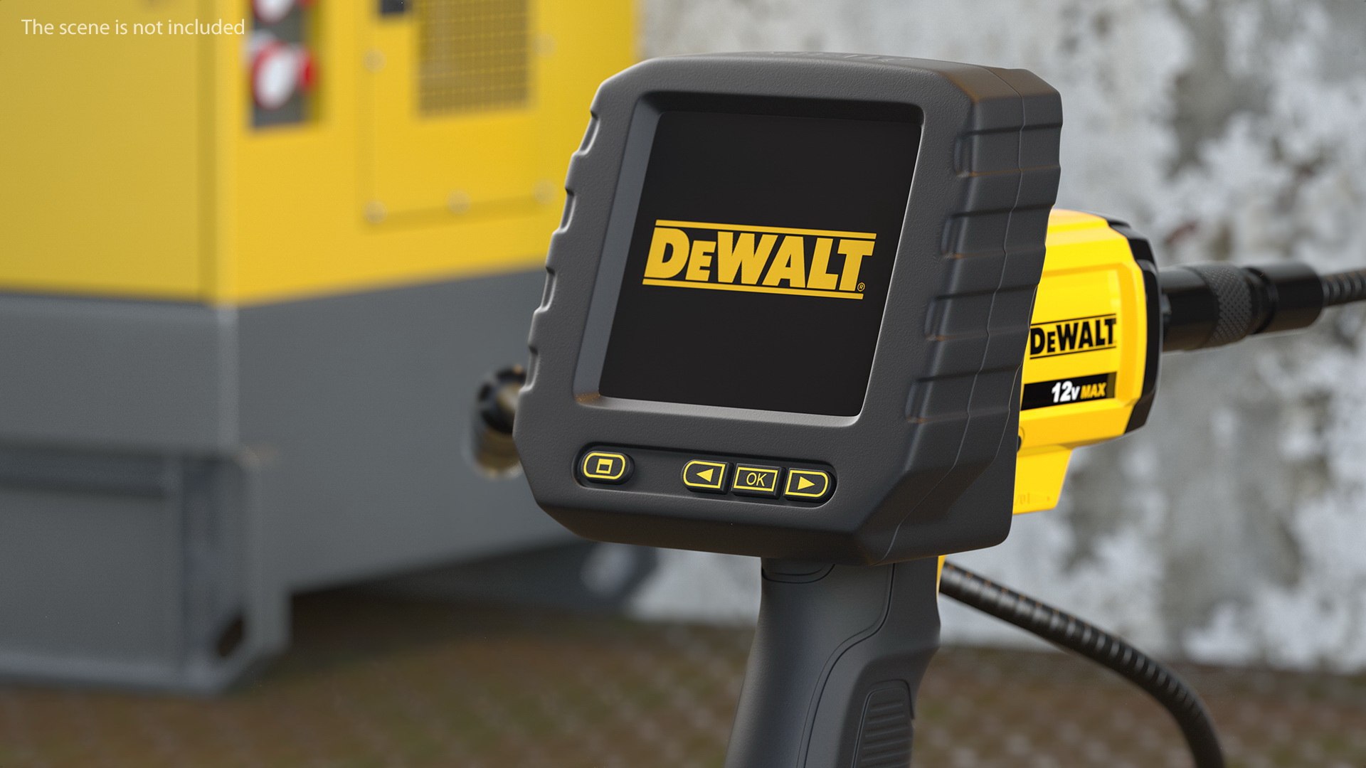 3D dewalt dct410n inspection camera TurboSquid 1530386
