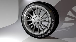 Bridgstone Tire and Maserati Rim