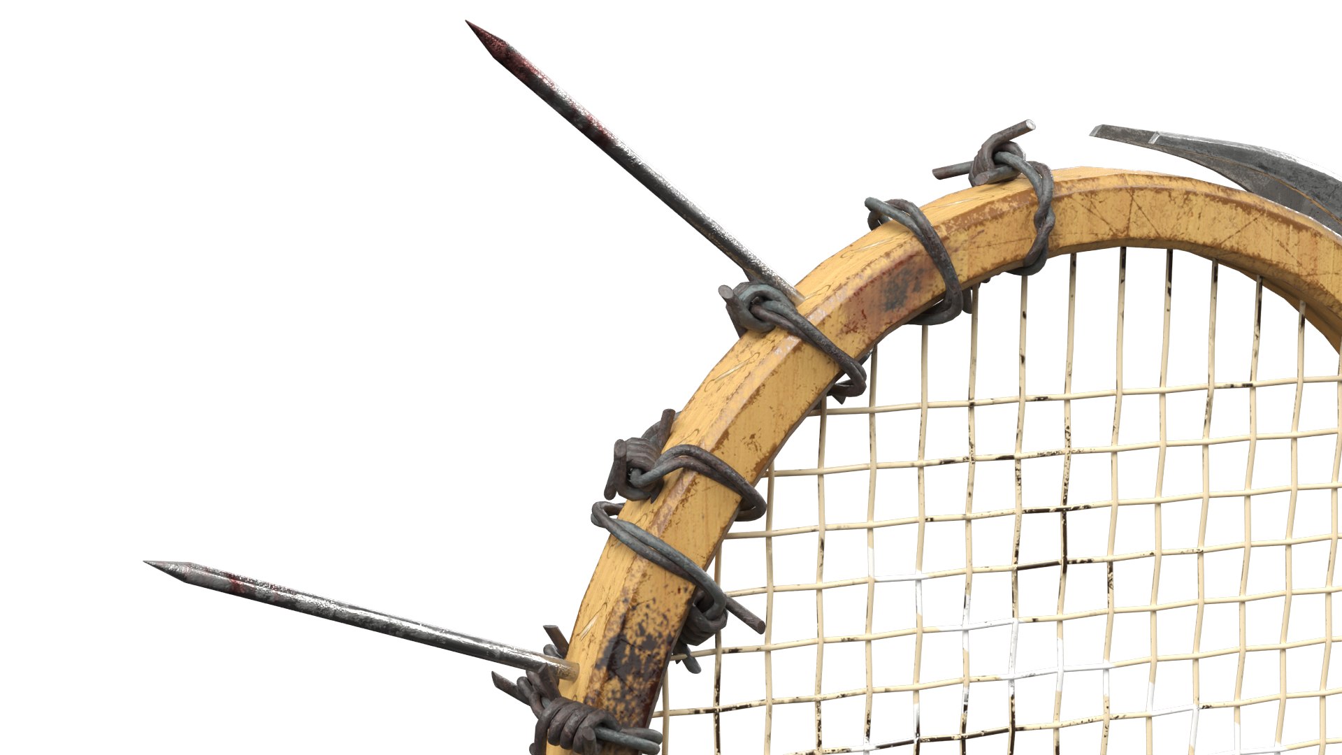 Tennis Racket Melee Zombie Weapon 3D model https://p.turbosquid.com/ts-thumb/5d/KHfCLh/n3/zombieracket_010/png/1762873535/1920x1080/fit_q87/123447d0b37d90606a4832a78a1769cdf3a346c0/zombieracket_010.jpg
