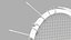 Tennis Racket Melee Zombie Weapon 3D model
