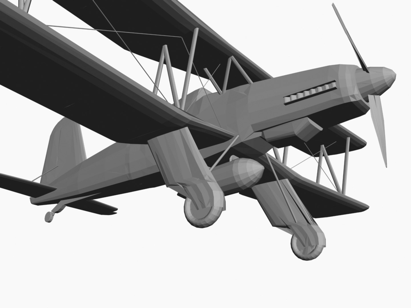Fieseler Bomber 167 3d Model