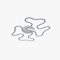 Arog Chandelier - Organic LED Ring Ceiling Light