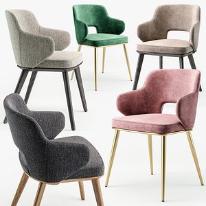 3D foyer armchair model