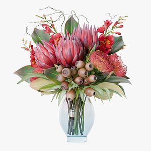 Bouquet of flowers 3D model