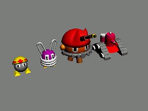 free mmbn bunny metaur 3d model