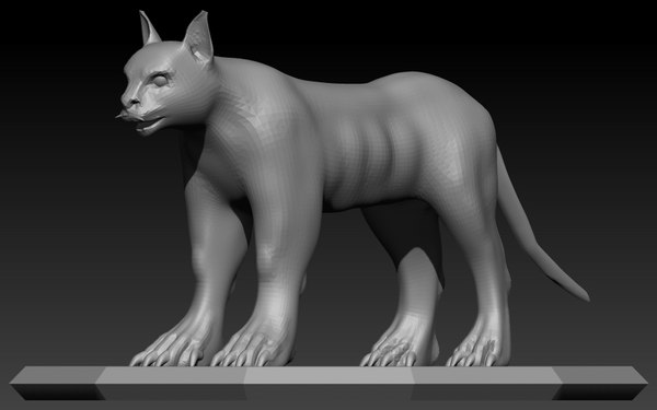 Caracal Stl 3D model