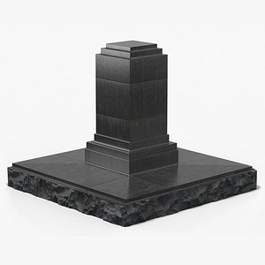 Monument Pedestal Granite Base