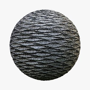 Canary palm PBR tiled texture 8K