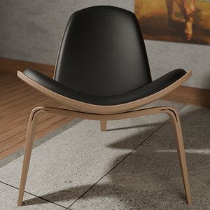 3D Archviz Single Seat 1 Basic Scene and Lighting 3D model