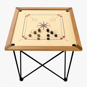 3D Carrom Table Board  Game