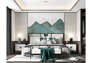 Simple style bedroom