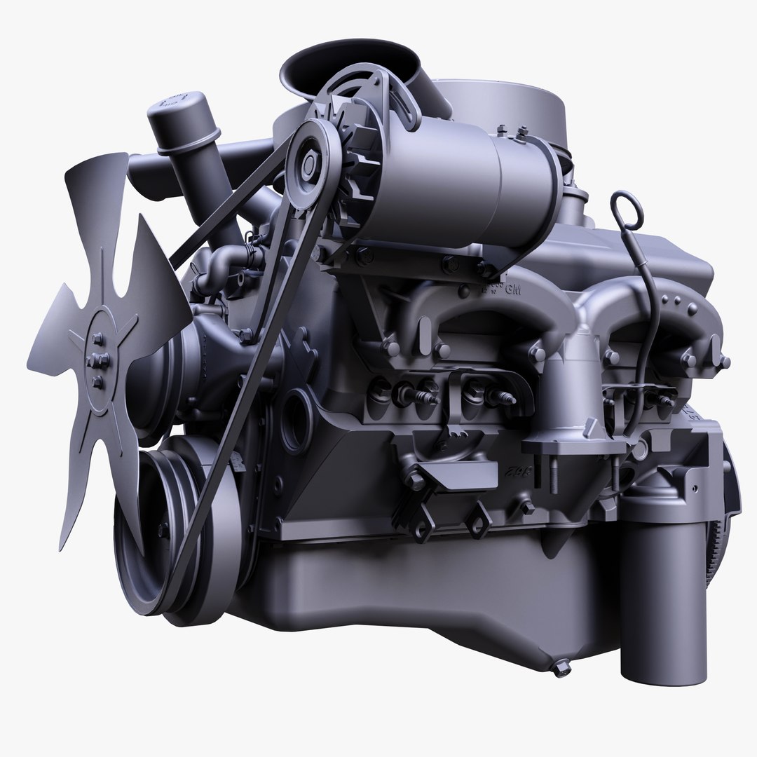 3D Engine High Poly Model - TurboSquid 2188920
