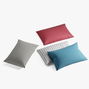 Realistic 4 PIllow and Cushion Set