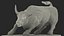 3D Wall Street Bull on Pedestal