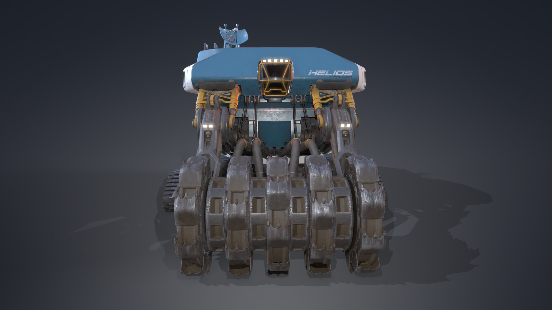 3D Model Sci-fi Harvester - TurboSquid 1471114